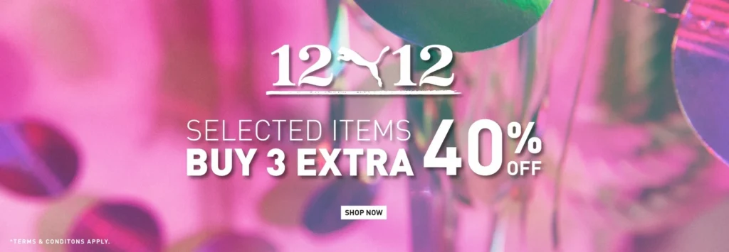 Puma 12.12 promo banner
